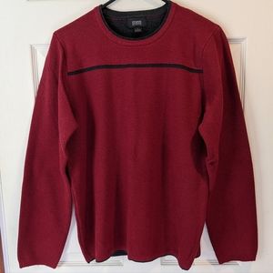 ♦️B2G1FREE♦️maroon sweater w/1 thin black strip